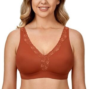 AISILIN Women's Bra Without Underwire Comfort Full Coverage size 34E